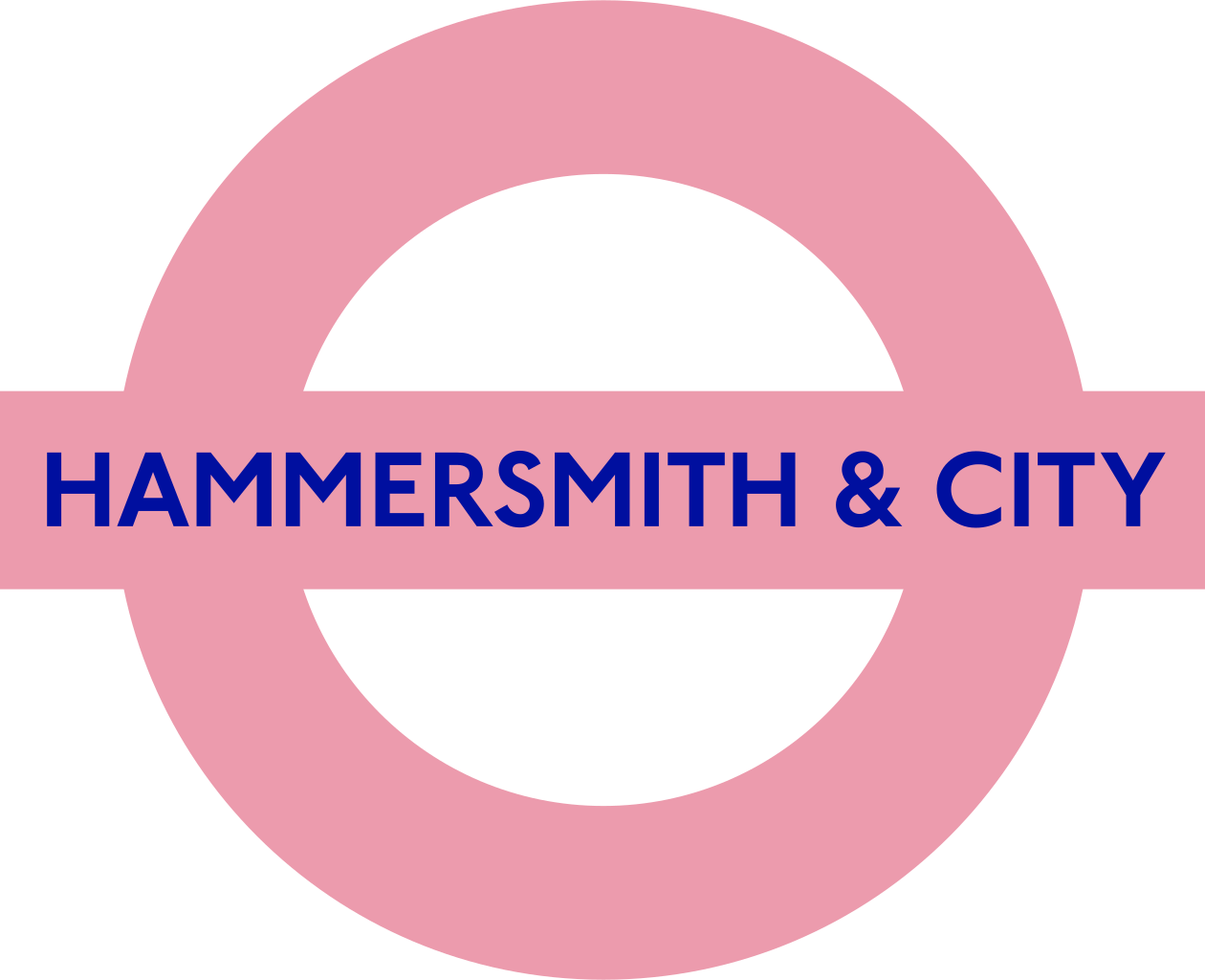 Logo Hammersmith & City line